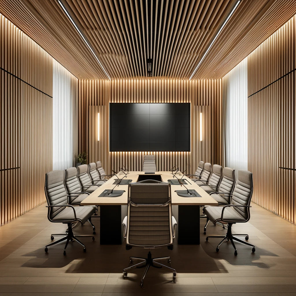 Conference Room Harmony: Acoustic Wall Panels Unveiled