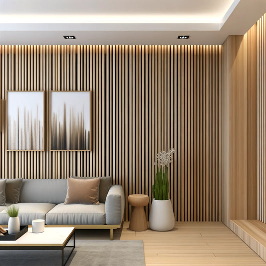 Sleek and Stylish: Embrace Wood Slat Panels