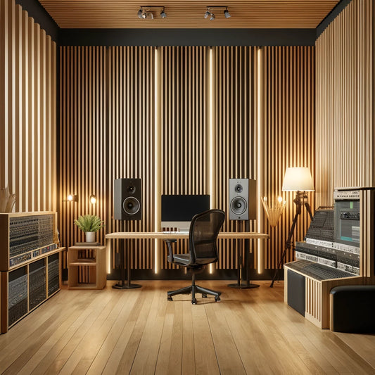 Studio Sound: Acoustic Wall Panels for Music Enthusiasts