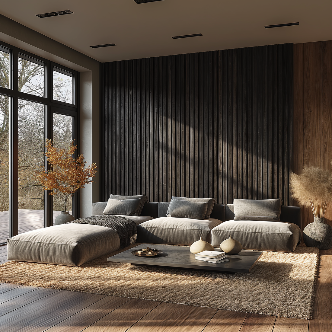 Bold and Beautiful: Black Acoustic Panels for Impact