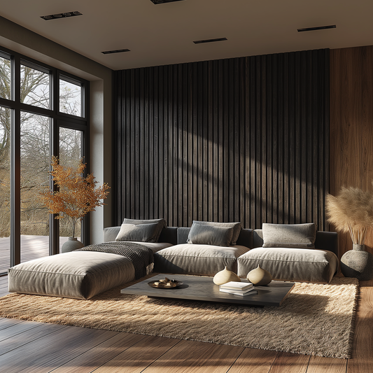 Bold and Beautiful: Black Acoustic Panels for Impact
