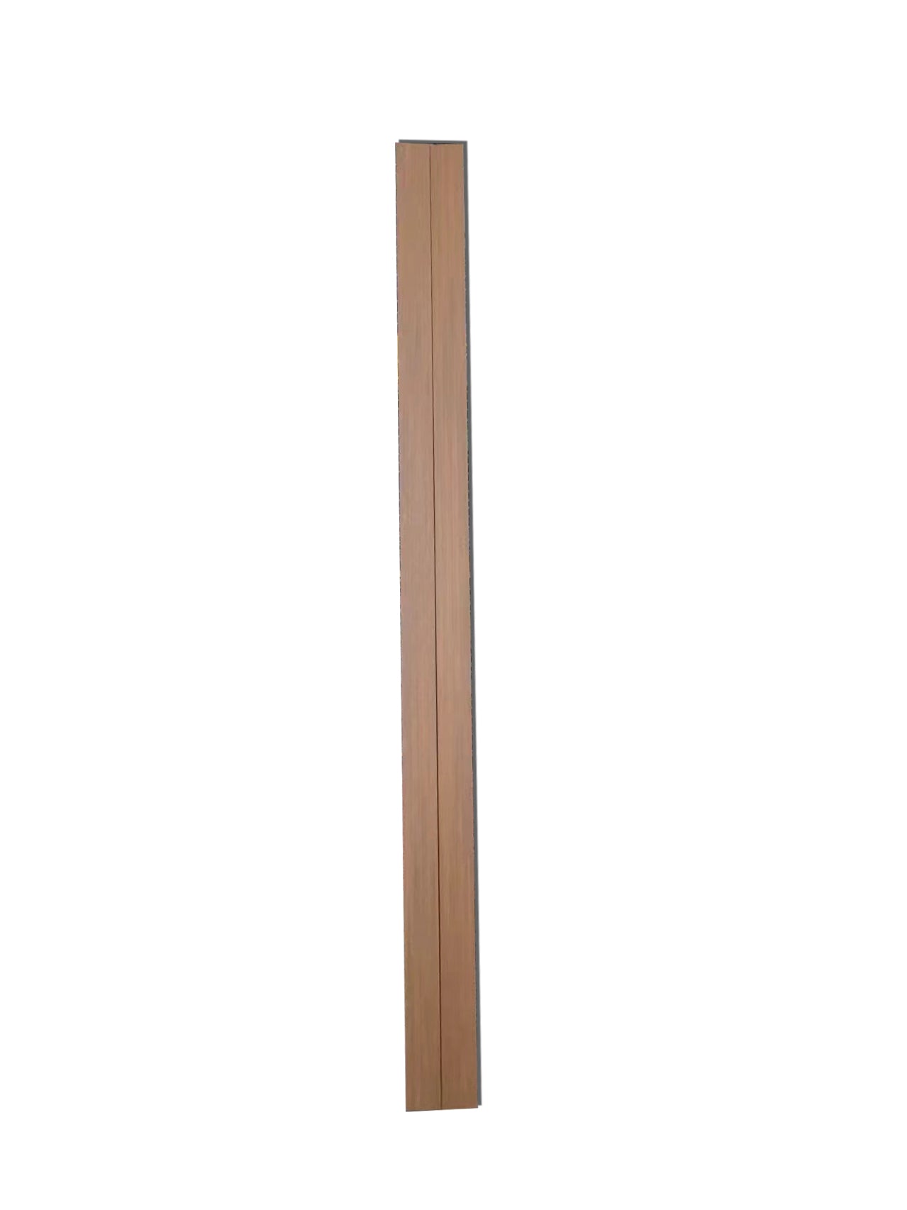 Teak Interior-Exterior Timber Tube Composite Wood Slat Privacy Dividers