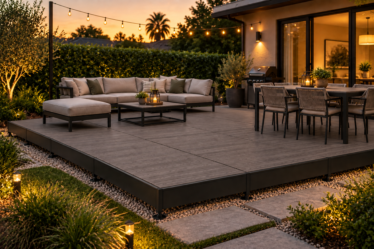 Pre-Assembled Modular Composite Deck Platform - IPE