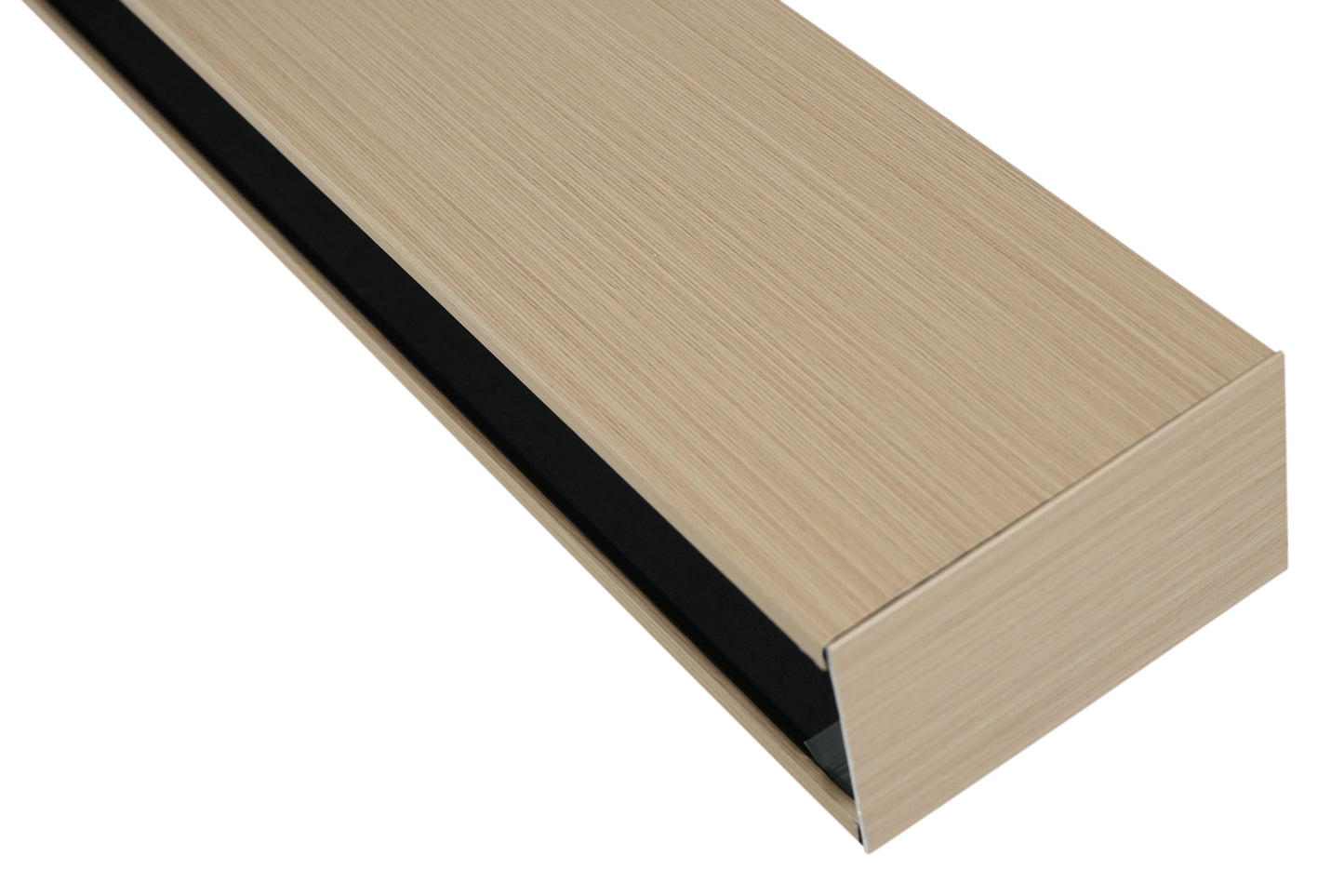 Suspended Acoustic Drop Ceiling Wood Baffle System – White Oak