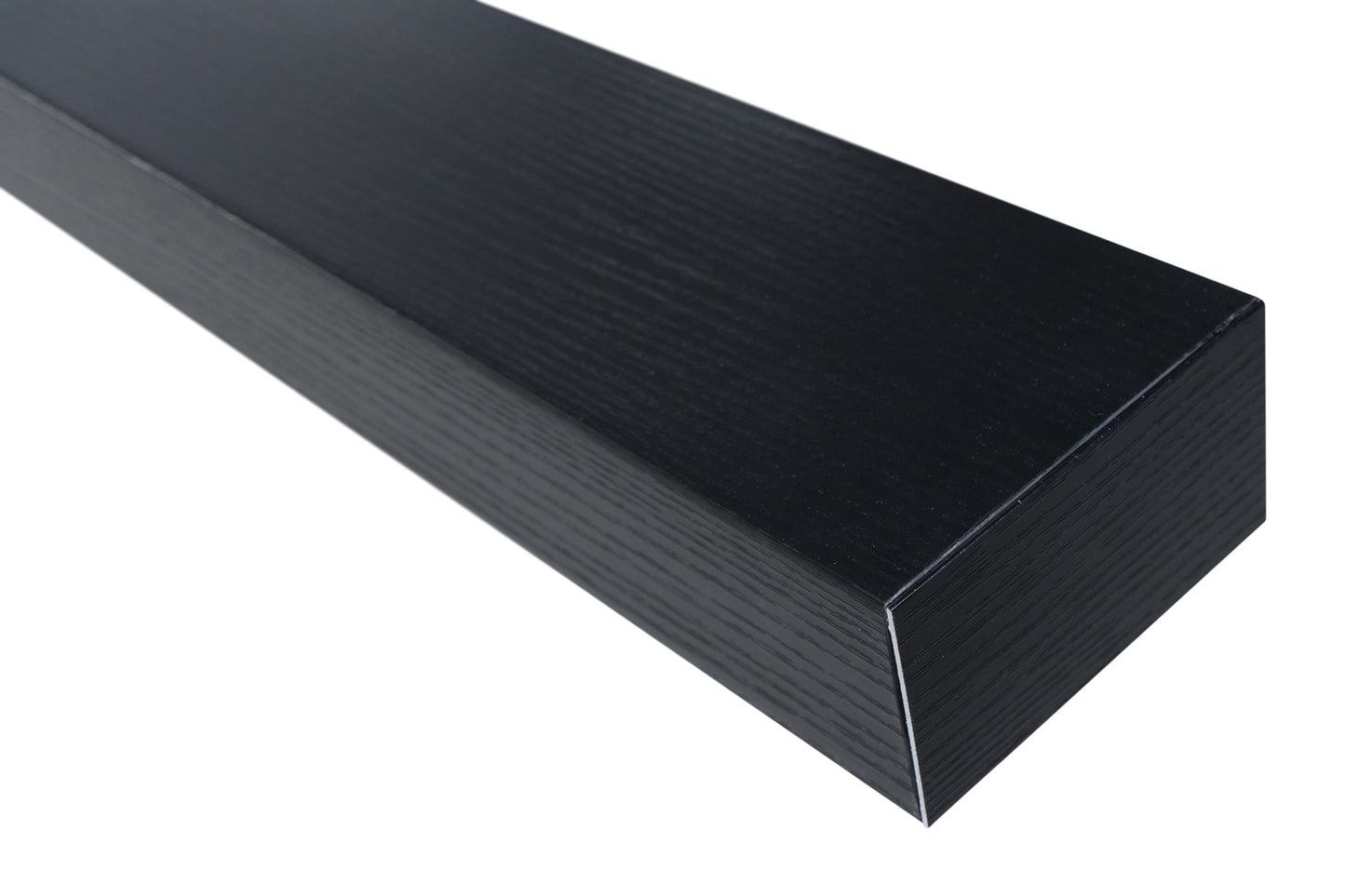 Suspended Acoustic Drop Ceiling Wood Baffle System – Ultra Black