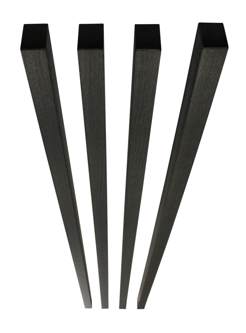 Exterior Slat Accent Wall, Privacy Fence KitBlack Exterior Slat Accent Wall, Privacy Fence Kit
