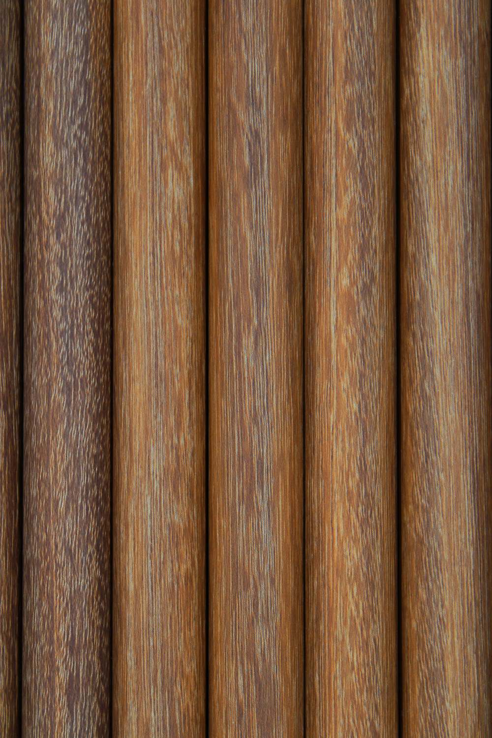 Flexible Rounded Wood Panels For Interior Walls Decorative Fluted Siding Cladding - Antique Maple