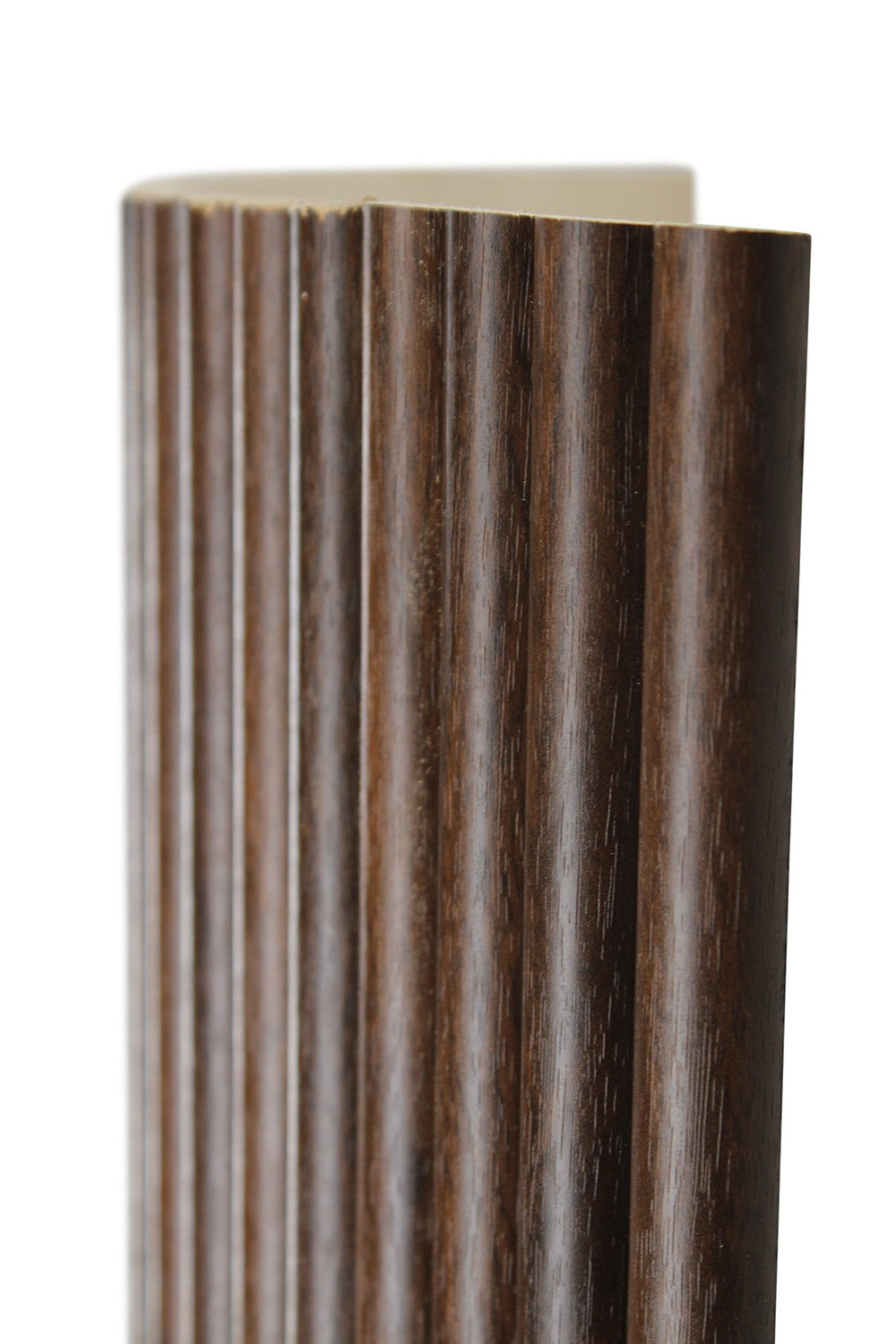 Flexible Rounded Wood Panels For Interior Walls Decorative Fluted Siding Cladding - Antique Oak