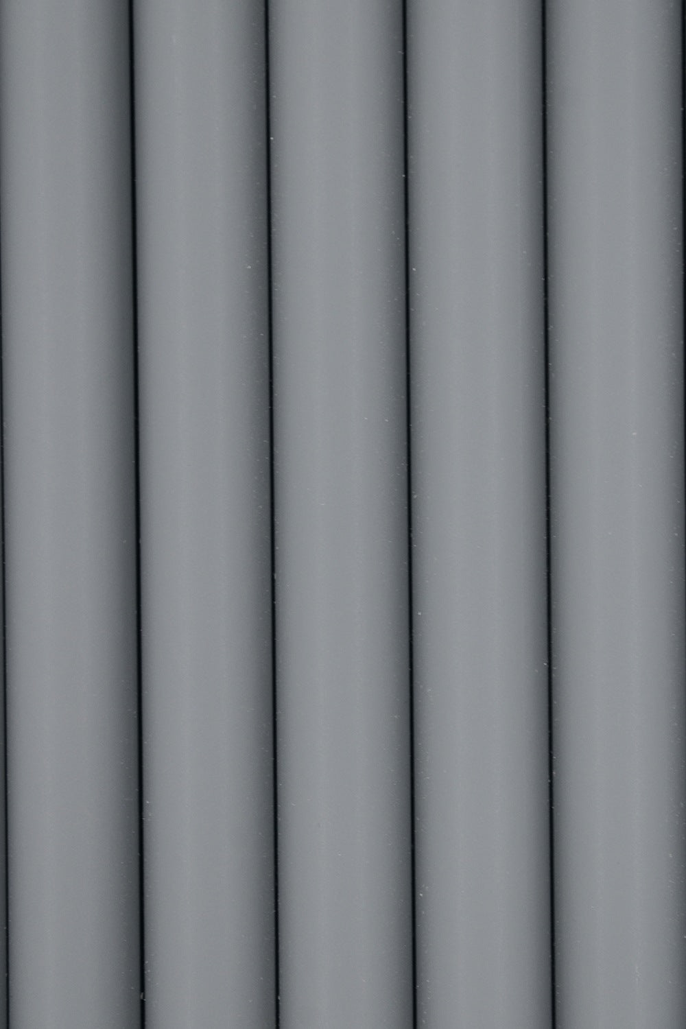 Flexible Rounded Wood Panels For Interior Walls Decorative Fluted Siding Cladding - Gray