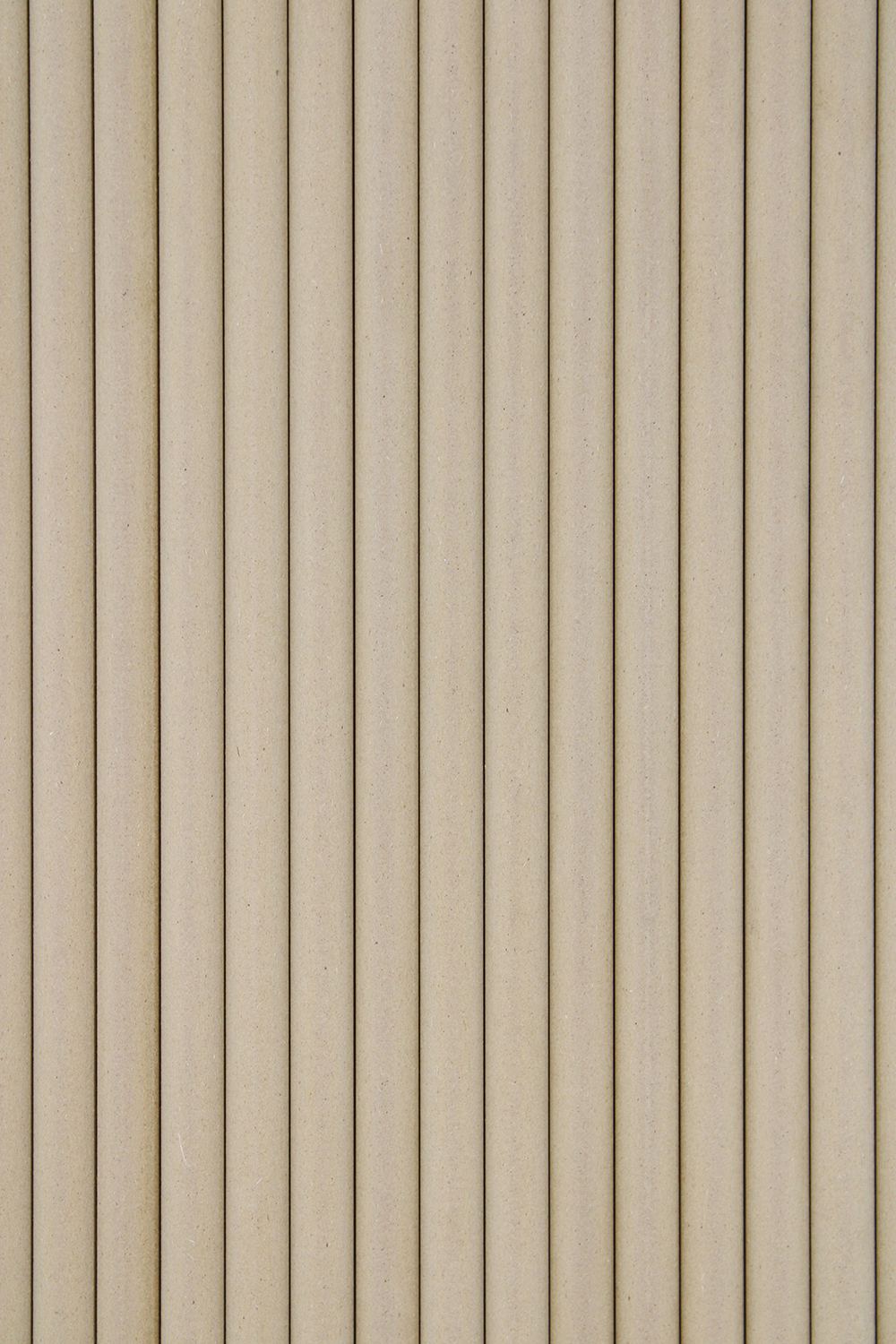 Flexible Rounded Wood Panels For Interior Walls Decorative Fluted Siding Cladding - Unfinished