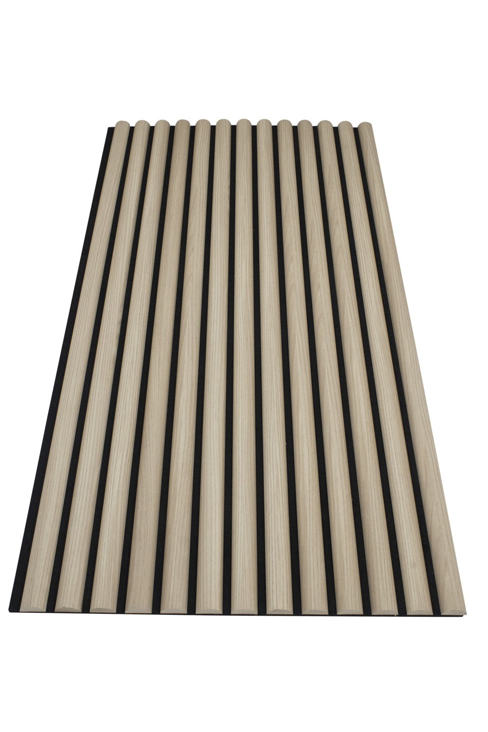 Half-Round-Wood-Column-Acoustic-Sound-Panel-for-Walls - American-Oak-1