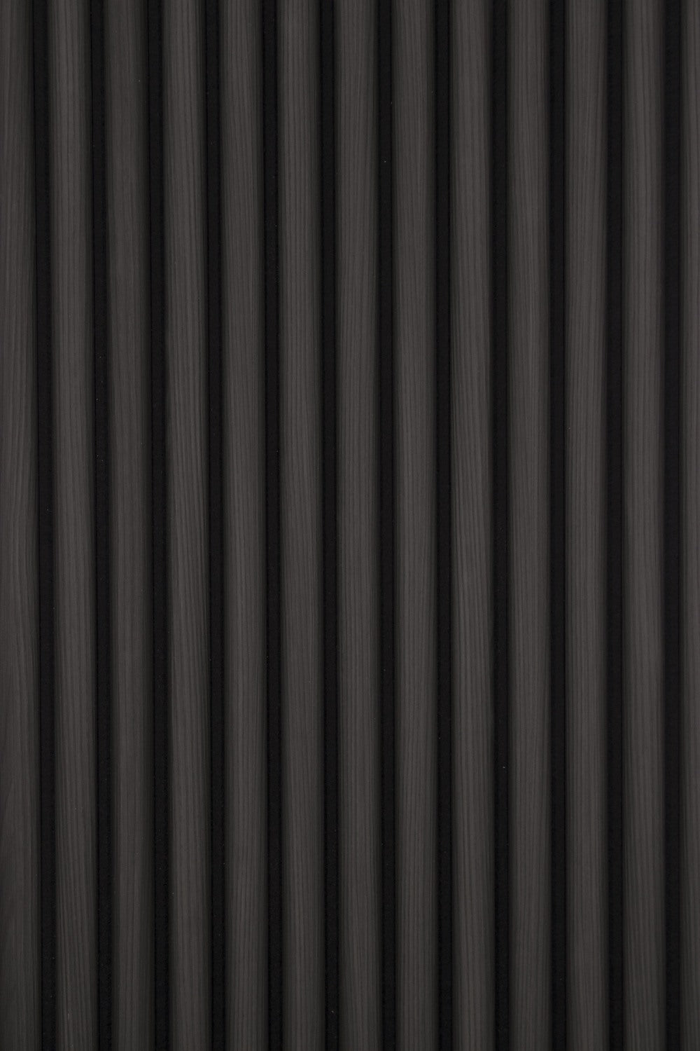 Half-Round Wood Column Acoustic Sound Panel for Walls - Black Oak