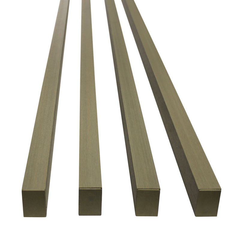 Arctic Oak Exterior Slat Accent Wall, Privacy Fence Kit