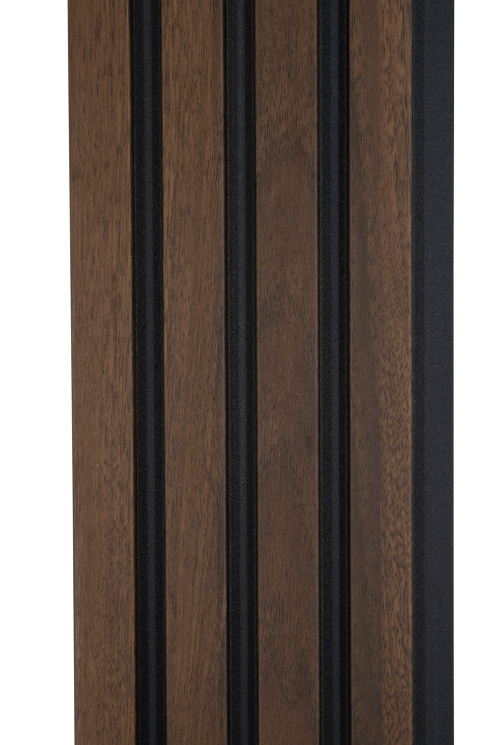 Antique Oak With Black Accents Wood Slat Panels for Walls - Stout