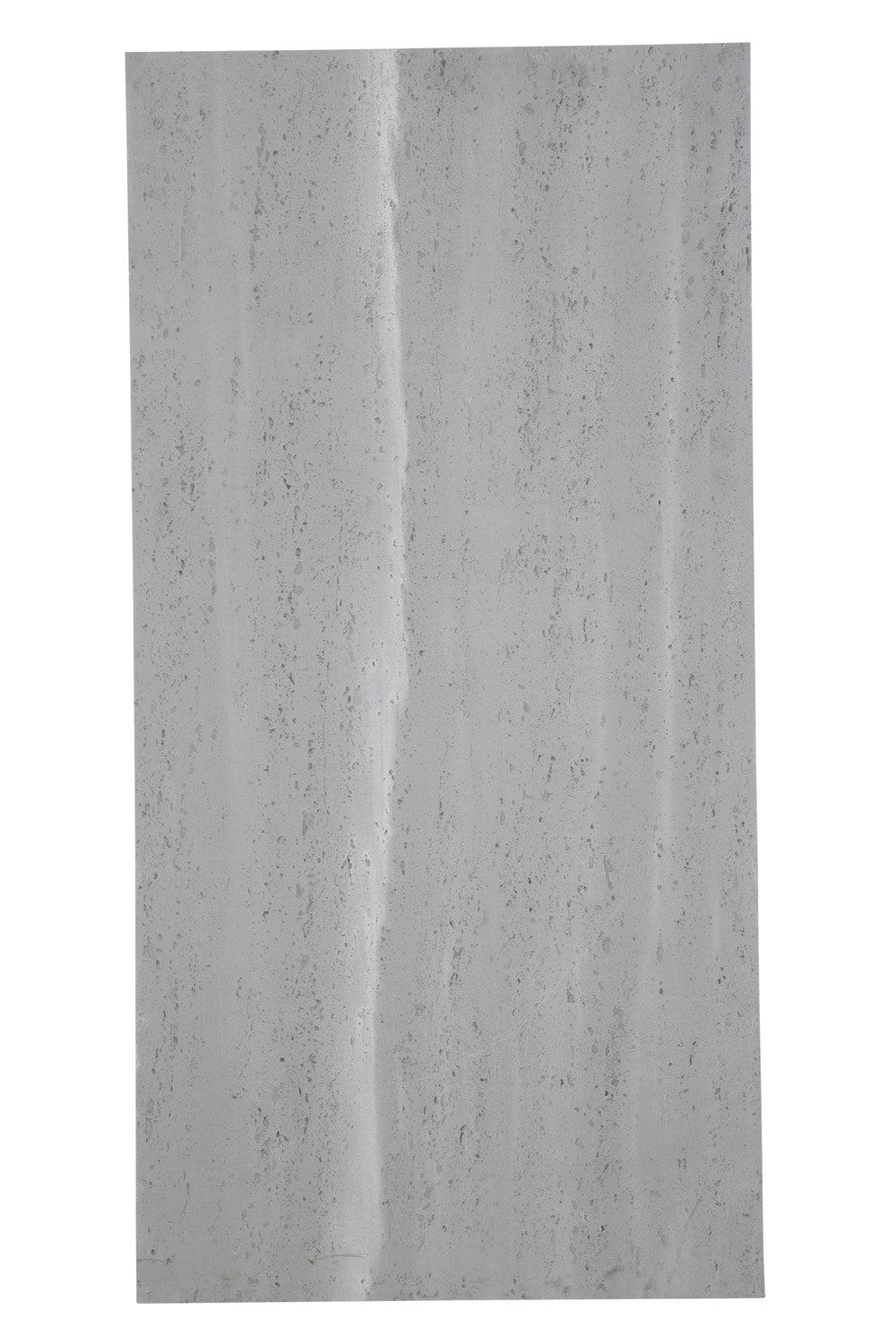 Interior-Exterior Travertine Natural Stone Veneer Flexible Wall Tile - (Gray & White Veins)