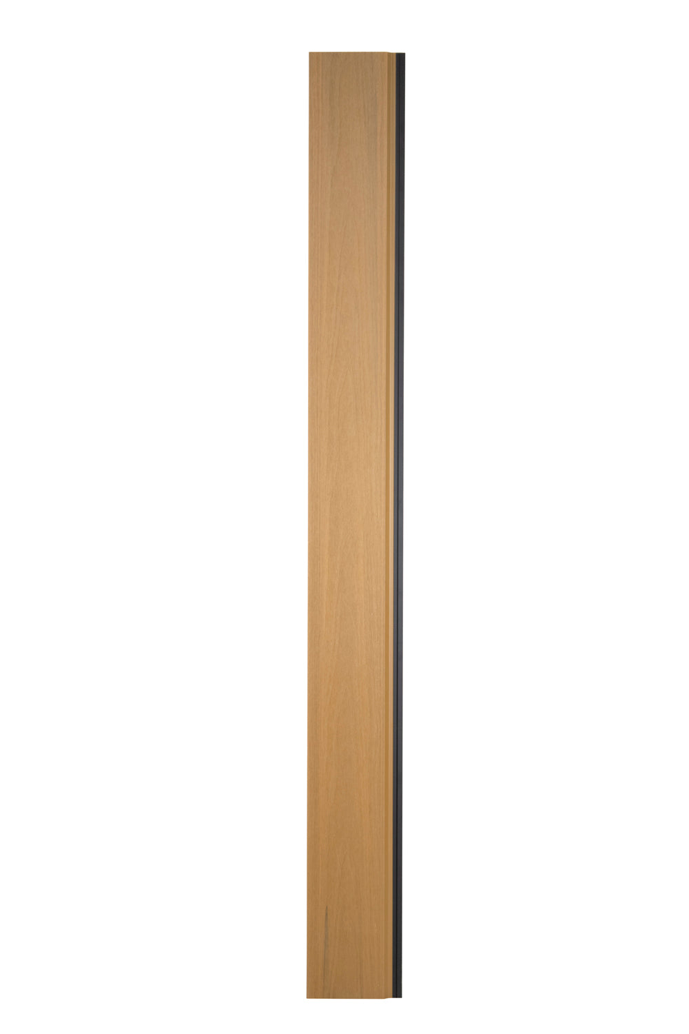 Enhanced Grain Wood-Like Composite Siding, Exterior Wall Paneling - Weathered Teak