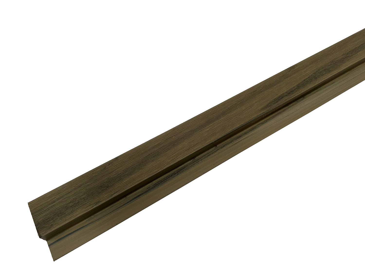 Arctic Oak Universal Trim End Cap, Corner Piece Molding For Exterior Wall Panels