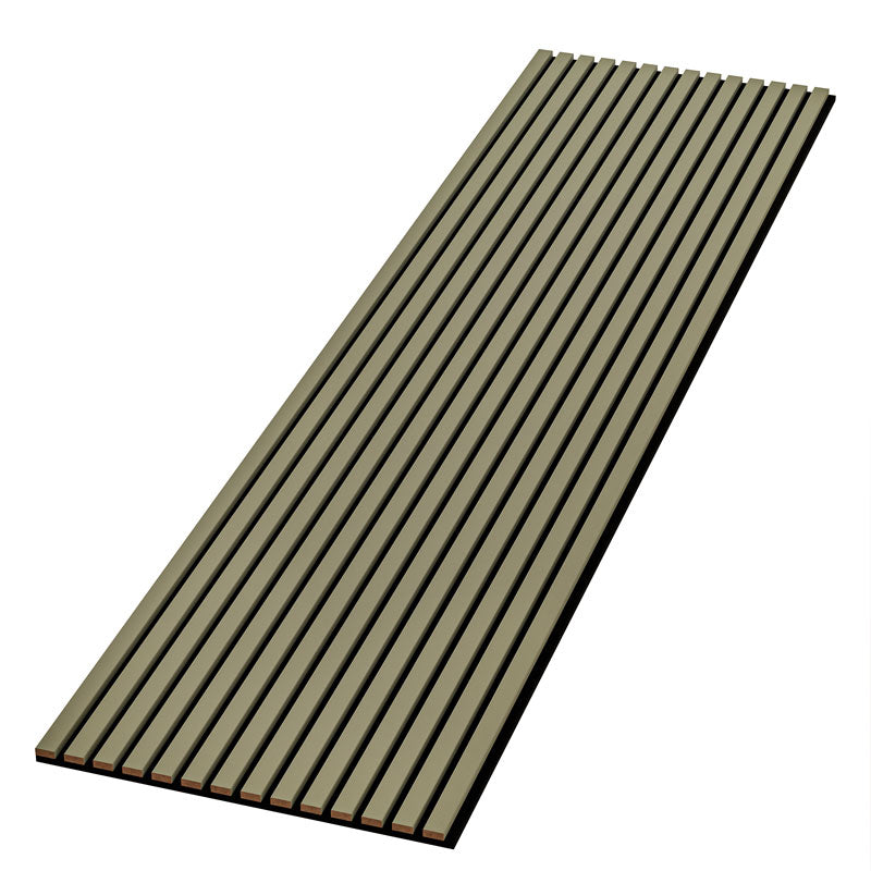 Green Wood Slat Wall Panels