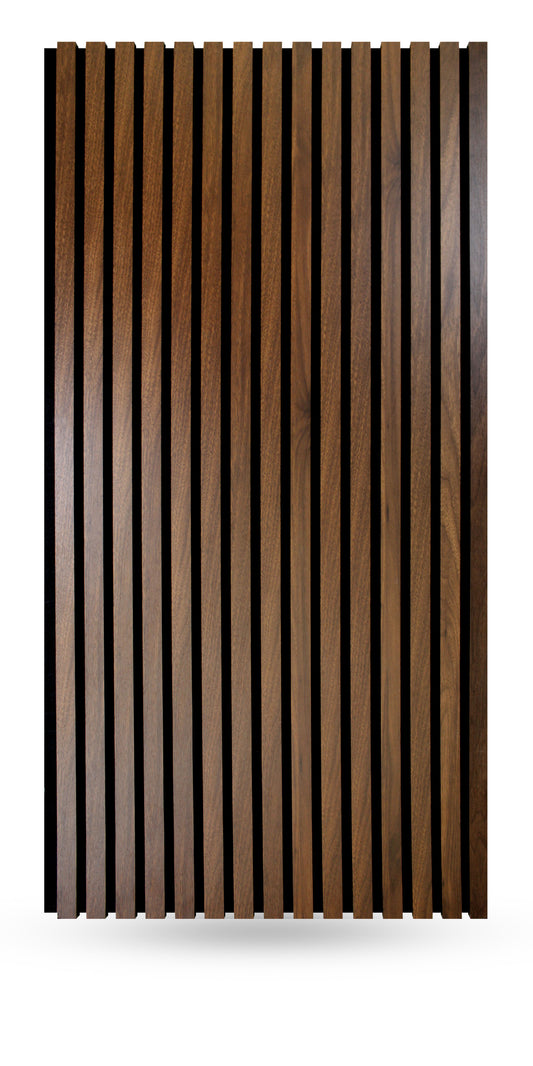 Antique Oak Acoustic Slat Wood Paneling for Soundproofing Walls