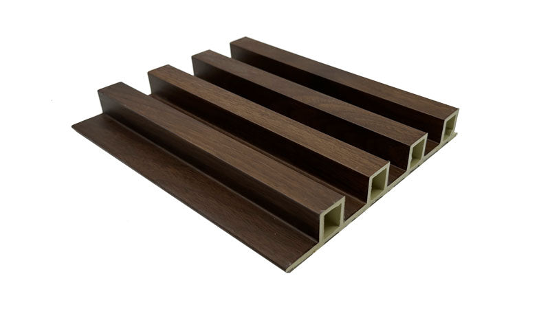 Antique Oak WPC Fluted Slat Wall Panel