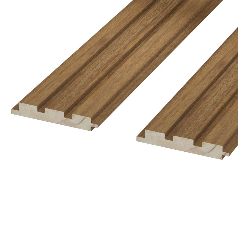 Antique Maple Slat Wood Wall Panels - Broad