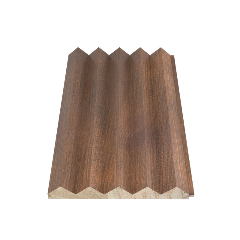Antique Oak Slat Wood Wall Panels - Triangular (94.5" Long) x (6" Wide)