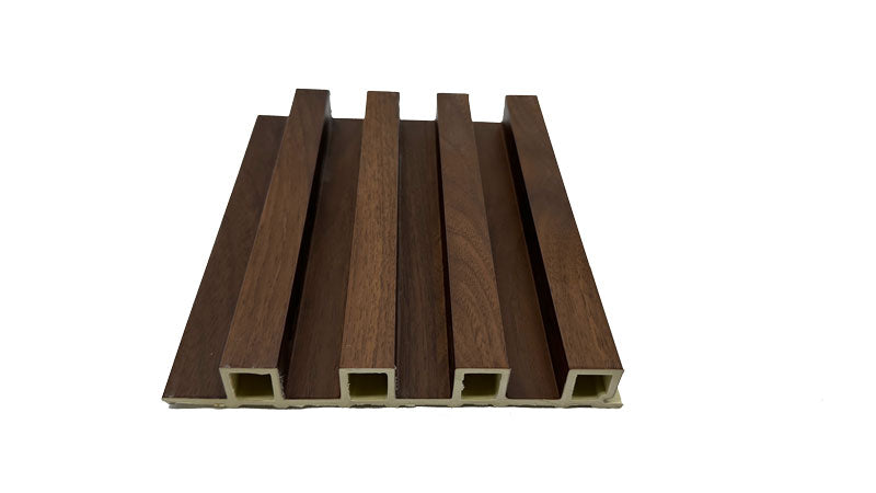 Antique Oak WPC Fluted Slat Wall Panel