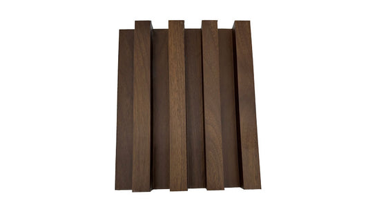 Antique Oak WPC Fluted Slat Wall Panel