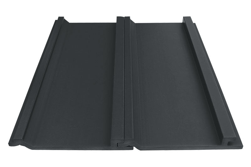 Outdoor Black Shiplap Paneling