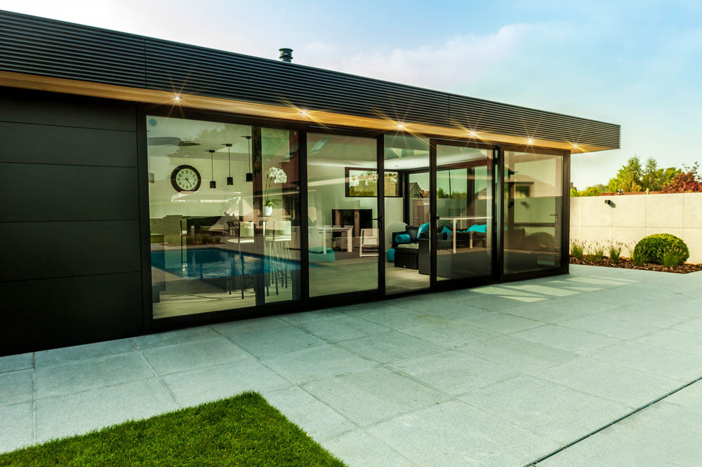 Black Exterior Slat Wall Paneling for Outdoors