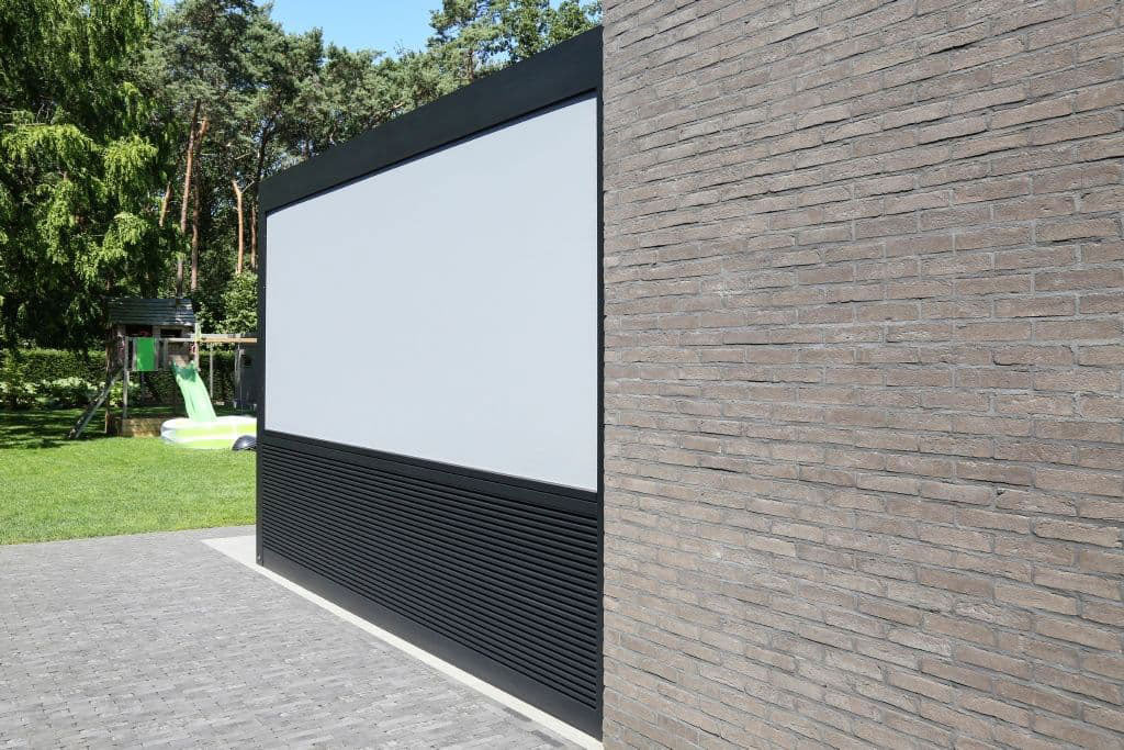 black exterior slat wall paneling for outdoors