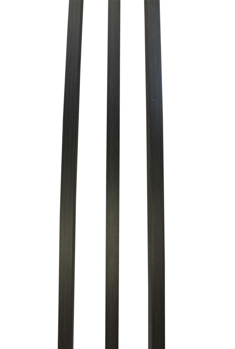 Black Wood Slat Room Dividers, Wall Partition (WPC)