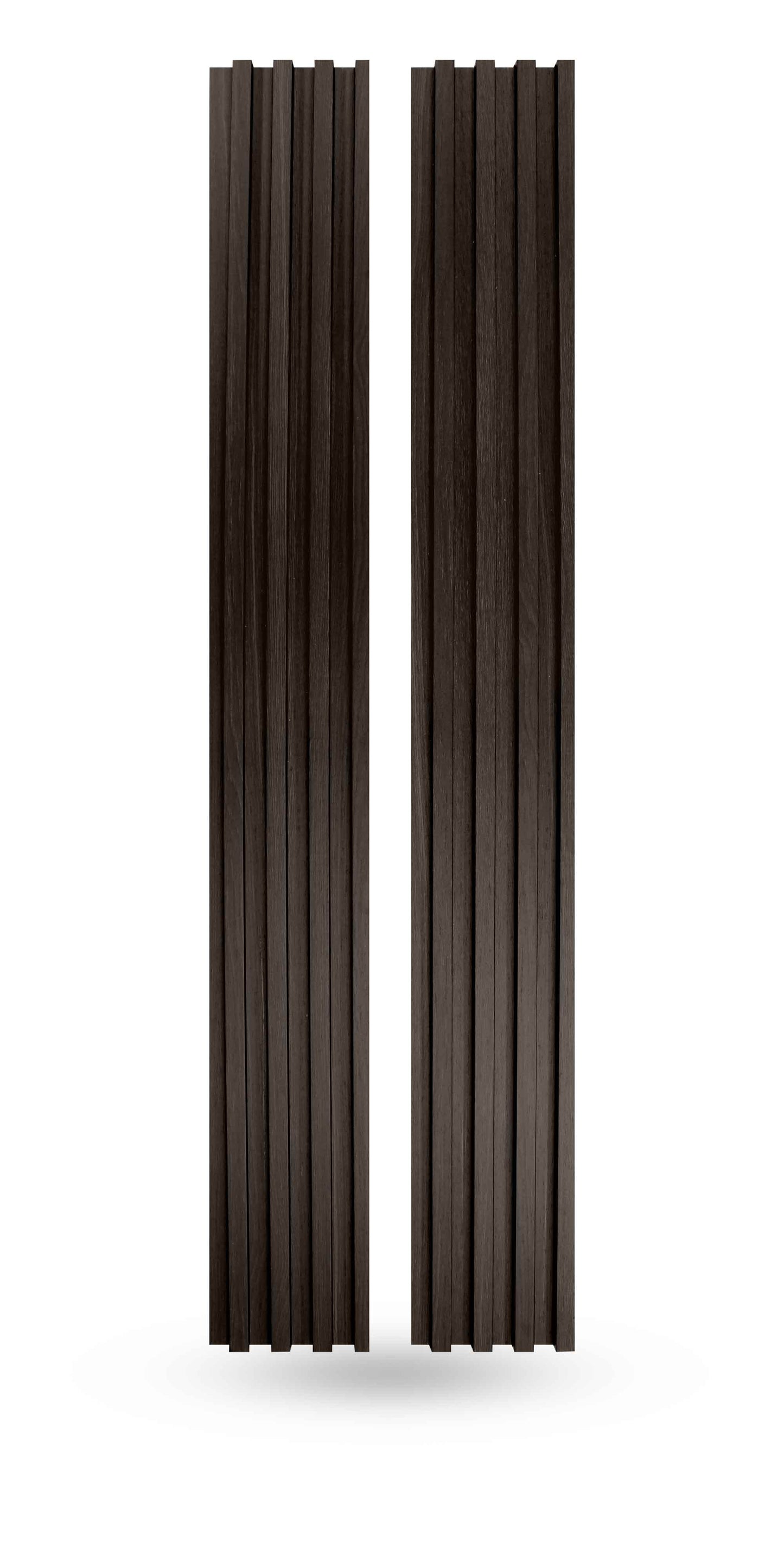 Kona Brown Wood Slat Panels for Walls