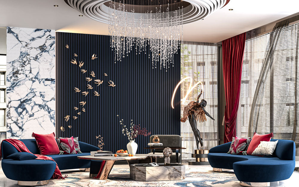 acoustic slat woos wall paneling