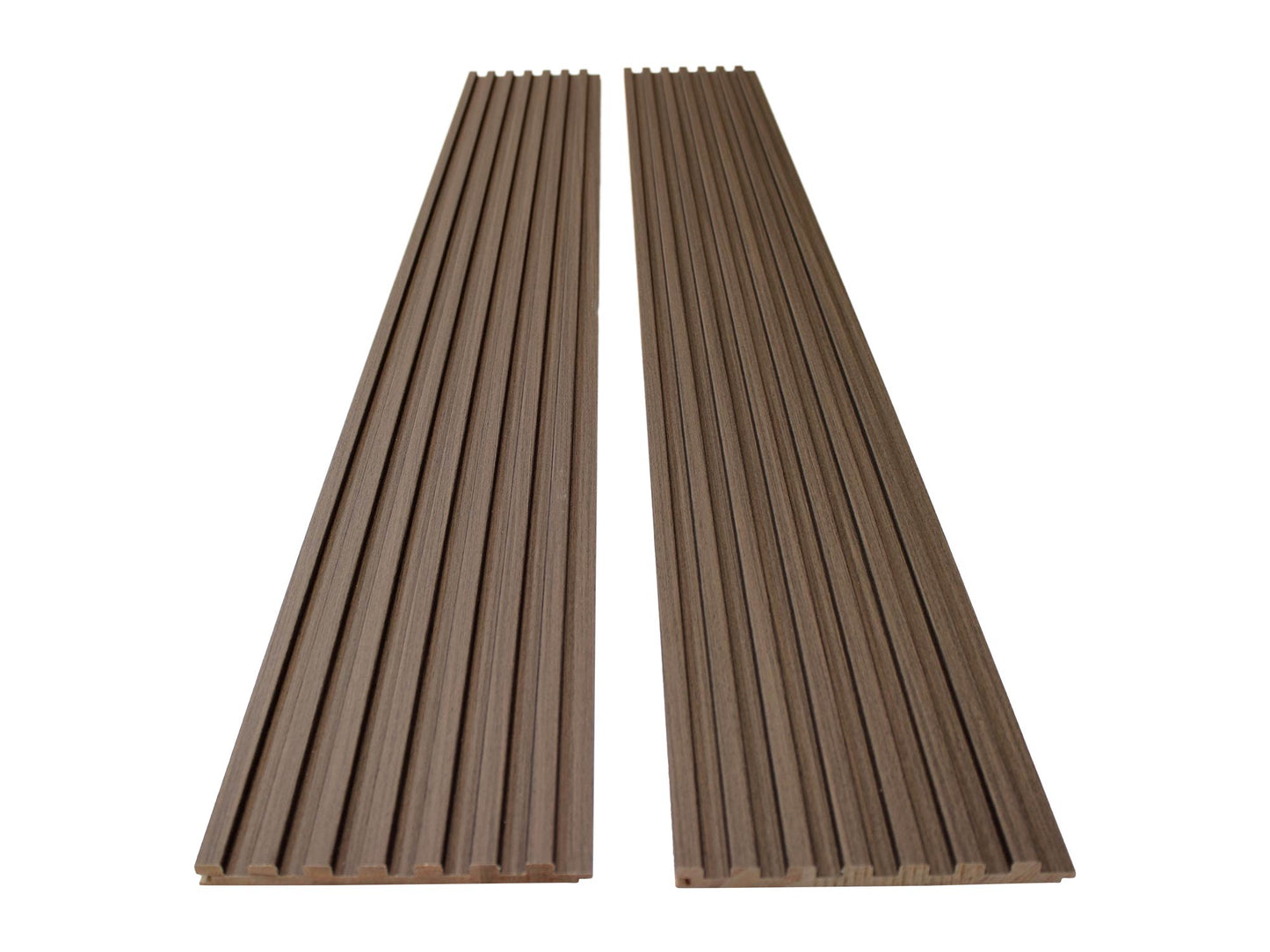 brown wall paneling