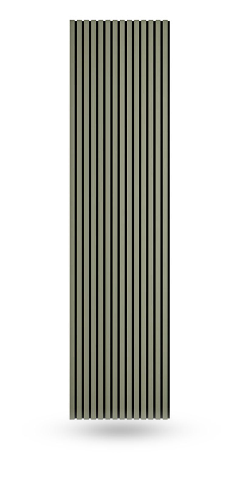 Olive Green Acoustic Slat Wood Wall Panels