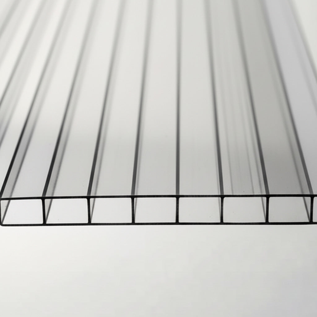 Vistas™ Sliding Door Glass Sunroom & Solarium (White – 16.7 ft. Wide)