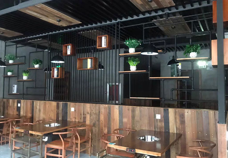 reclaimed barnwood planks for commercial spaces