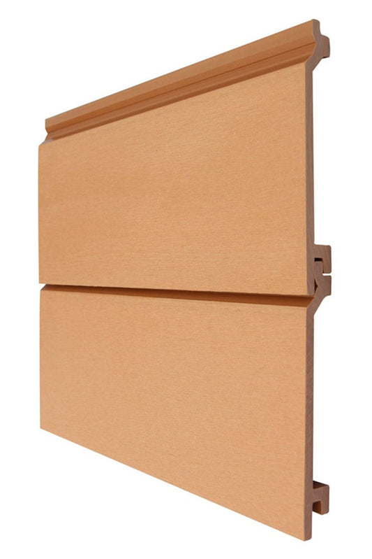 Cedar Exterior Shiplap Composite Siding Boards, Outdoor Wall Panels