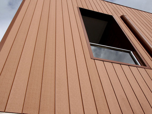 Cedar Exterior Shiplap Composite Siding Boards, Outdoor Wall Panels