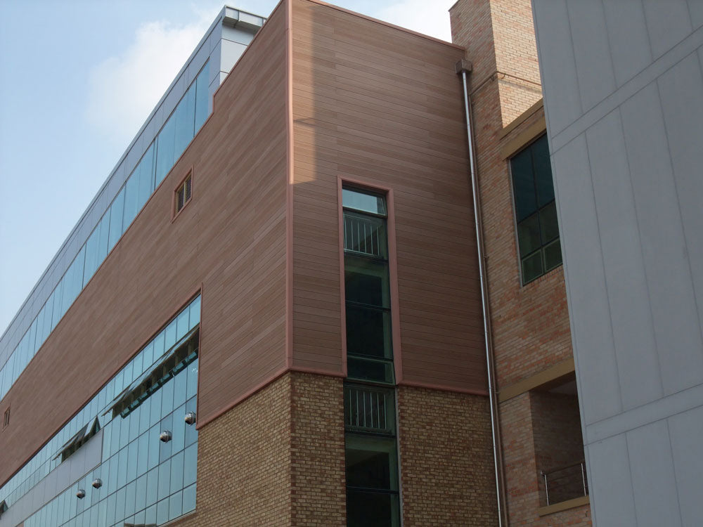 Cedar Exterior Shiplap Composite Siding Boards, Outdoor Wall Panels