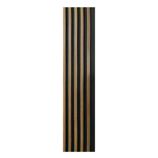 Teak Vinyl Slat Panels For Walls