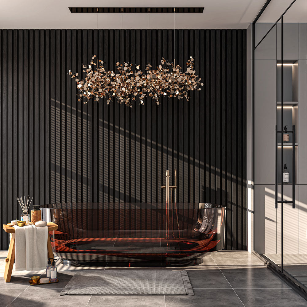 black soundproofing panels