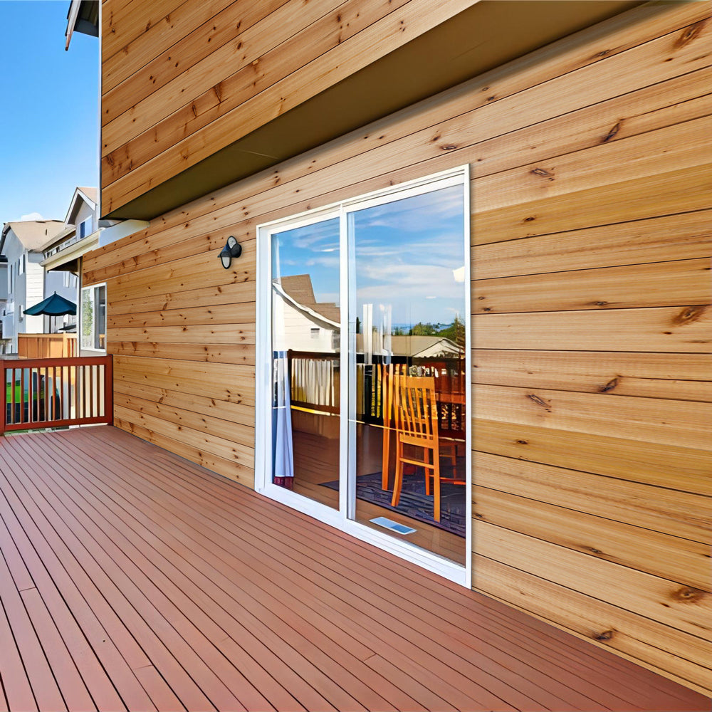 Unfinished Cedar Wood Shiplap Siding Boards for Interior, Exterior Walls