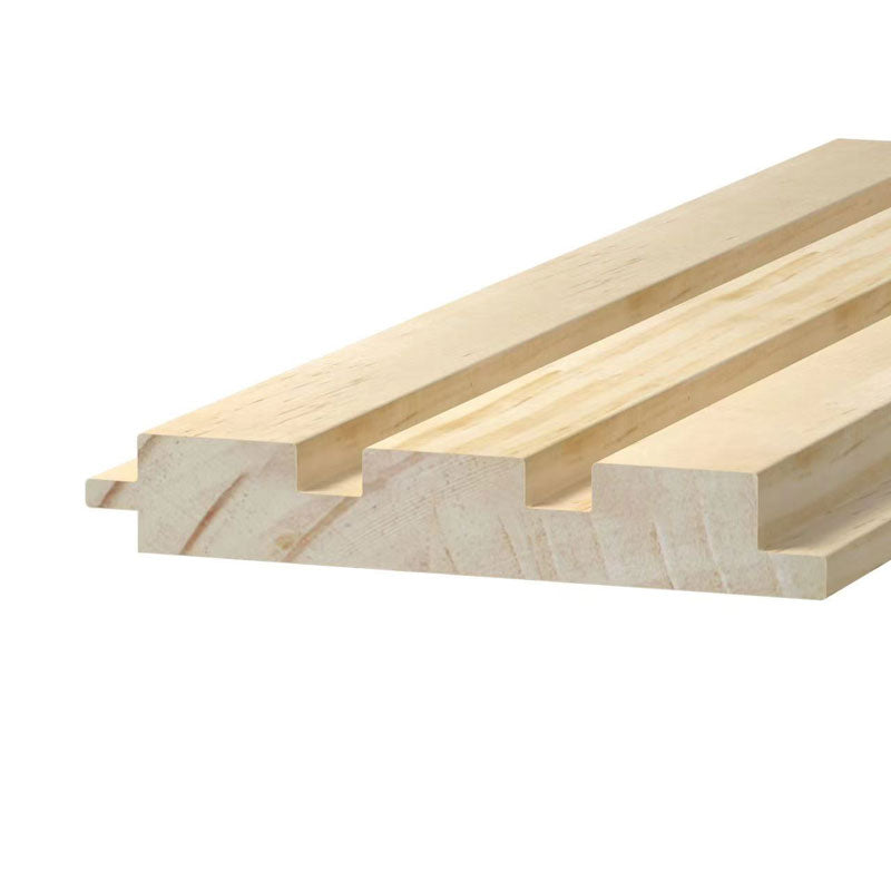 Unfinished Slat Wood Wall Panels Stain or Paint Grade