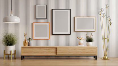 Paintable Slat Wood Panels for Walls