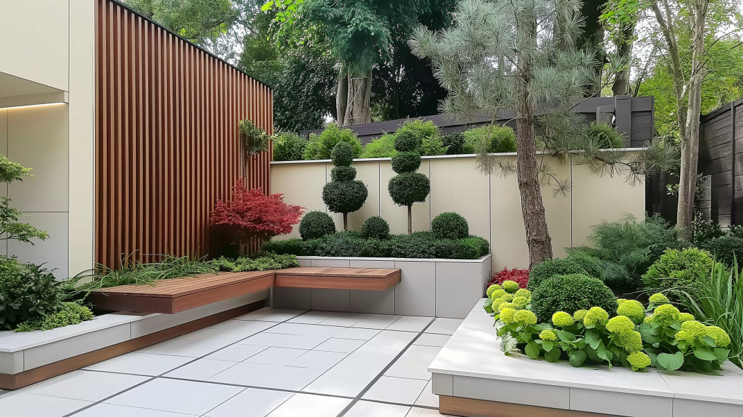Teak Embossed Wood-Effect Exterior Slat Wall Paneling for Outdoors