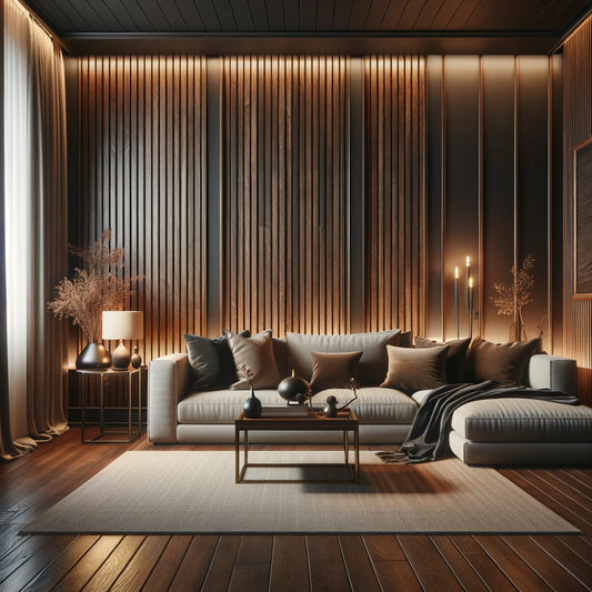Home Haven: Warmth and Style with Slat Panels