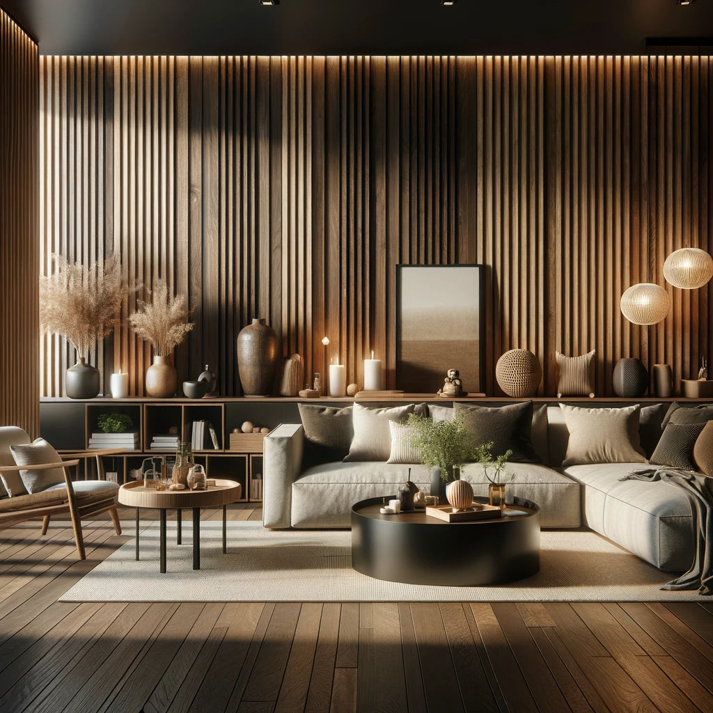Green Living: Eco-Friendly Wooden Paneling for Walls – slatsolution.com