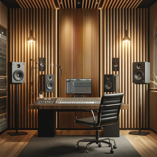 acoustic slat wall panel 